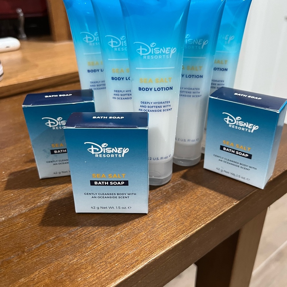 Disney Blue Bath and Body Collection